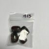 Petrified Wood Barrel Beads - 8 Pieces - Image 2