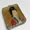 Hand Painted and Set Double Sided Pendant (Style 5) - 1 Piece - Image 2