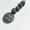 Ceramic Beads and Pendant Handmade in Bulgaria - 5 Pieces