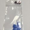 Vintage German Glass Beads in Powder Blue - 10 Pieces - Image 2