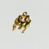 Tiny Gold Plated Unicorn Charms - 20 Pieces