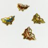 Vintage Enameled Butterfly Charms - 8 Pc Mixed Lot