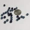 Vintage Glass Rose Cut Beads in Montana - 60 Pieces - Image 2