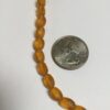 Vintage Bohemian Glass Beads in Amber - 115 Pieces - Image 2