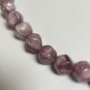 Vintage German Glass Beads in Lavender Porphyr - 36 Pieces