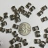 Metallic Three Strand Spacers - 80 Pieces - Image 2