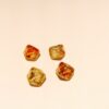 Vintage Austrian beads with Picasso finish - 16 Pieces - Image 2
