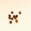 Amazing faceted Austrian vintage bronze finish beads - 40 Pieces