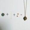 Exotic copper beads with patina - 8 Pieces - Image 2