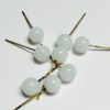 Vintage German glass 7MM  Headpin - 50 Pieces