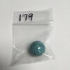 Blue vintage German Hubble w Turquoise Matrix - 2 Pieces - Image 2