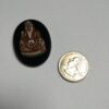 German Vintage Glass Buddha Cabochon - 2 Piece - Image 4