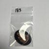 German Vintage Glass Buddha Cabochon - 2 Piece - Image 3
