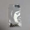 Coin Shaped Silver Plated Pewter Beads - 12 Pieces - Image 3