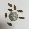 Gold Plated Pewter Decorative Drops - 14 Pieces - Image 2