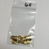 Gold Plated Pewter Pirate Flag Charms - 4 Pieces - Image 3