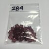 Amethyst Vintage Glass Flower Beads - 120 Pieces - Image 2