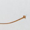 Decorative Real Copper Headpins - 40 Pieces - Image 3