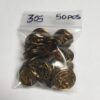 Metal Coin Charms - 200 Pieces - Image 2