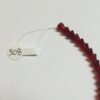 Vintage red Glass Flower beads, 90 pcs. - Image 2