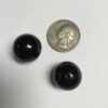 Large Dark Smoky Quartz  Round Beads - 8 Pieces - Image 3
