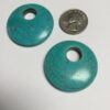 Magnesite Donut Pendants - 4 Pieces - Image 3