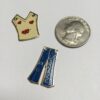 Vintage Enameled Outfit Charms - 6 Pieces - Image 3