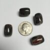 Petrified Wood Barrel Beads - 8 Pieces - Image 3