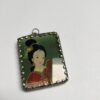Hand reverse Painted and Set Double Sided Pendant (Style 2) - 1 piece - Image 2
