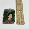 Hand Painted and Set Double Sided Pendant (Style 3) - 1 Piece - Image 4