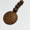 Ceramic Beads and Pendant Handmade in Bulgaria - 5 Pieces