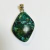 Turquoise and Sterling Silver Pendant - 1 Piece - Image 2