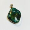 Turquoise and Sterling Silver Pendant - 1 Piece