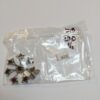 Sterling Silver and Faceted Garnet Pendant - 1 piece - Image 4
