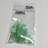 Glass Satin glass Beads in Mint Green - 200 pieces - Image 3