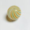 Large Multi-colored Blown Glass Bead - 4 Pieces - Image 2