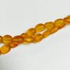 Vintage Bohemian Glass Beads in Amber - 115 Pieces