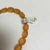 Vintage Bohemian Glass Beads in Amber - 115 Pieces - Image 3