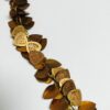 Brass Heart Charm Chain - 1 Foot