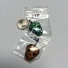 Dichroic Glass Skull Pendants - 2 pieces - Image 3