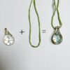 Glass Drop Pendant - 4 Pieces