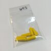 Vintage German Glass Teardrop Beads in Bright Yellow - 12 Pieces - Image 4