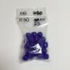 Vintage Japanese Glass Baroque Beads in Cobalt Blue - 46 Pieces - Image 5