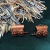 Stamped & Fabricated copper wagon - 2 pieces