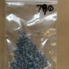 Translucent Gray rounded glass cubes - 88 pieces - Image 2