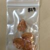 Honey Vintage Pressed Glass Artisan Made Leaves - 10 pieces - Image 2