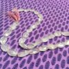 Faceted rose quartz beads - 14.5" strand - Image 3
