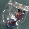 German Vintage Glass Center Drill Flower Beads - 5 pieces - Image 4