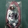 Vintage Pink Porphyr beads - 8 pieces - Image 3