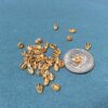 Honey German Vintage Glass Teardrops - 40 Pieces - Image 2